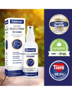 Canosept Mikro Silberspray für Hunde 75ml