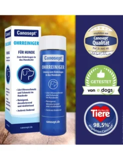 Canosept Ohrenreiniger für Hunde 125ml