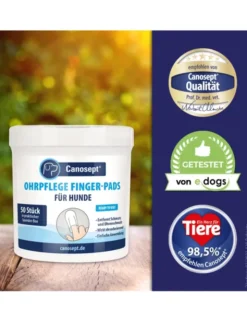 Canosept Ohrpflege Finger-Pads für Hunde
