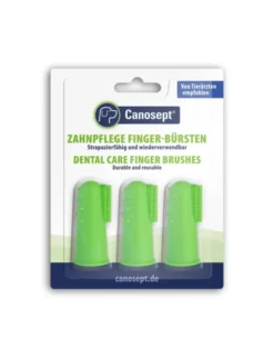 Canosept Zahnpflege Finger-Bürsten für Hunde