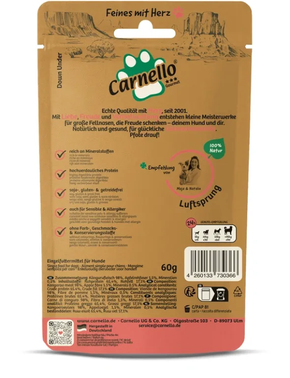 carnello Luftsprung Känguru 60g