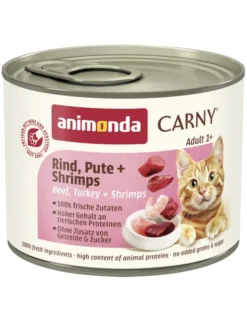 Carny Adult Rind, Pute + Shrimps 200g