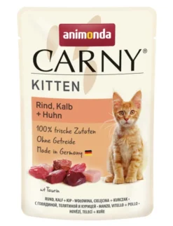 Carny Kitten Rind, Kalb + Huhn 85g