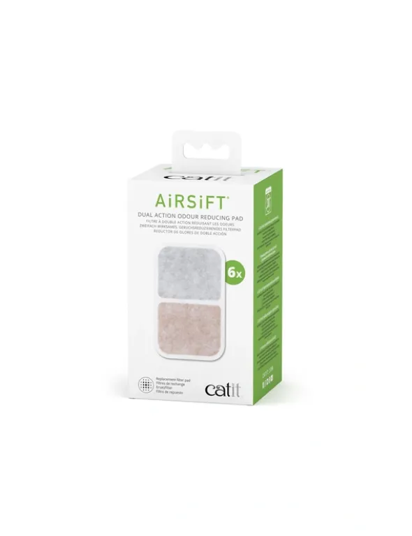 catit AiRSiFT Dual Action Pad weiß
