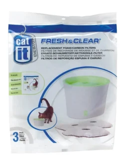 catit Ersatzfilter für 3L Trinkbrunnen 3er-Pack