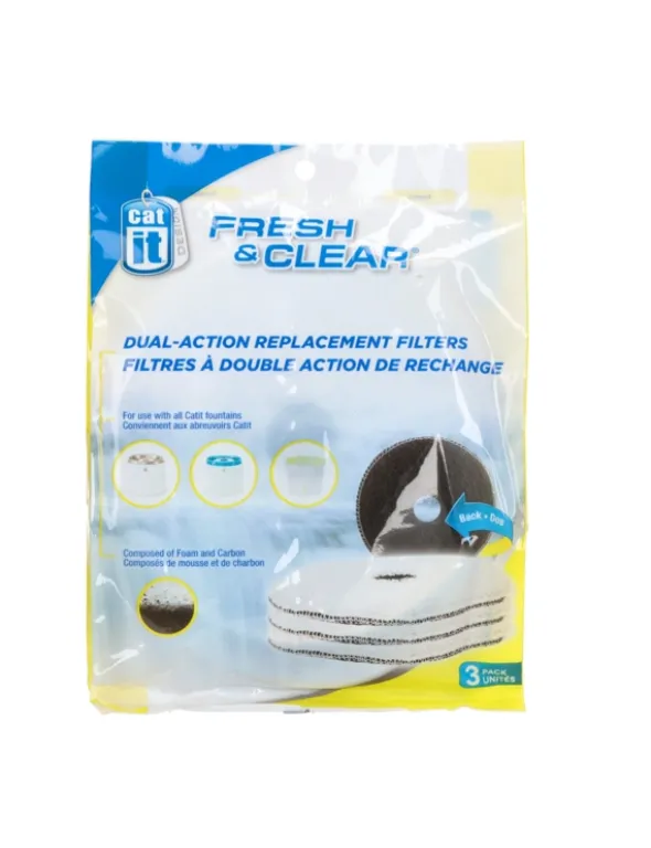 catit Ersatzkohlefilter für kleine Trinkbrunnen