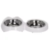catit Pixi Doppelnapf, 2 x 200ml weiß 2 x 200 ml