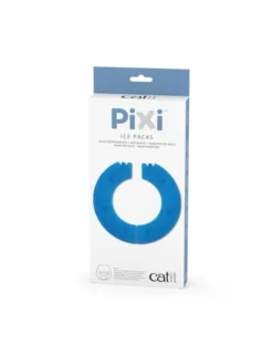 catit Pixi Kühlakku für 6-Meal Feeder 2 Stück blau