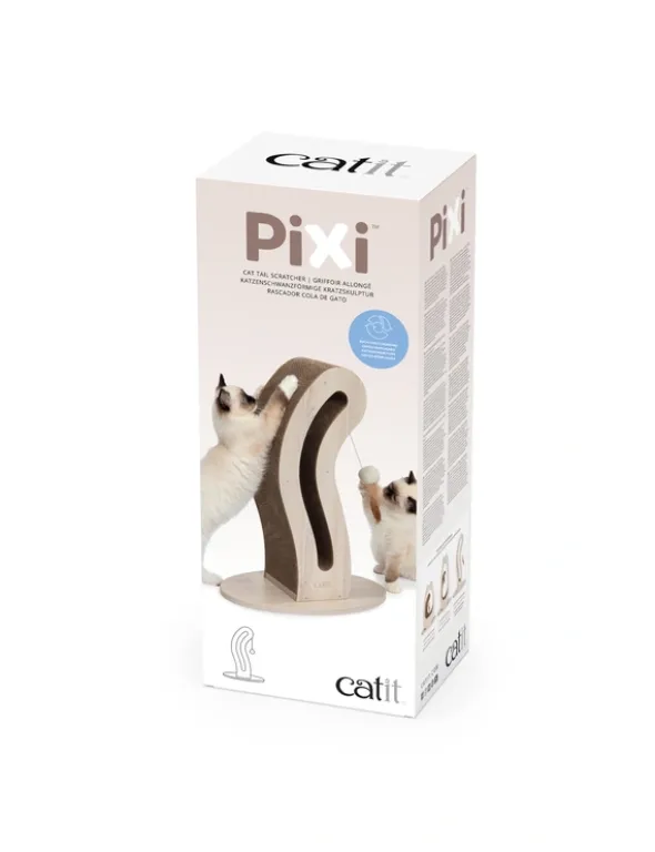 catit Pixi Scratcher braun