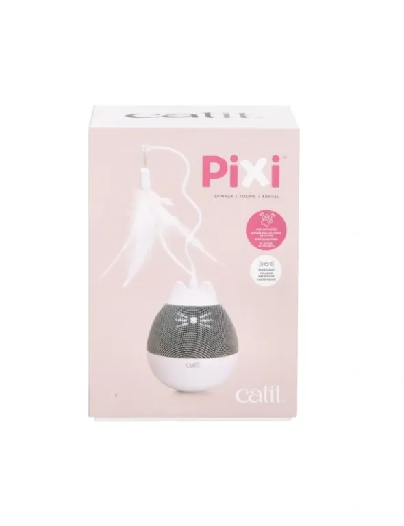 catit Pixi Spinner grau