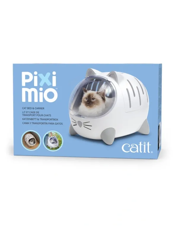 catit Pixi Transportbox Mio weiß