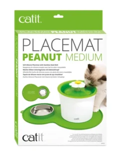 catit Silikonmatte Erdnuss grün