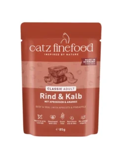 catz finefood CLASSIC Adult Kalb 85g