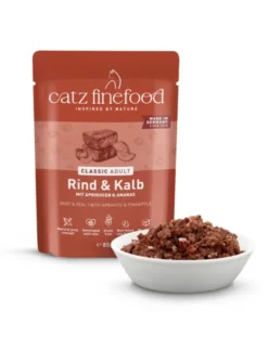 catz finefood CLASSIC Adult Kalb 85g