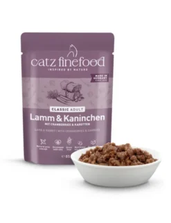 catz finefood CLASSIC Adult Lamm & Kaninchen 85g