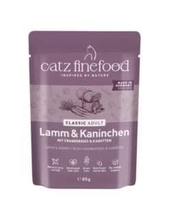 catz finefood CLASSIC Adult Lamm & Kaninchen 85g