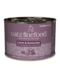 catz finefood CLASSIC Adult Lamm & Kaninchen 200g