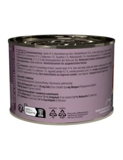 catz finefood CLASSIC Adult Lamm & Kaninchen 200g