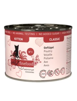catz finefood Kitten Geflügel 200g