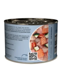 catz finefood Kitten Lachs & Geflügel 200g