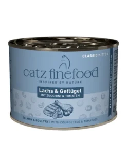 catz finefood Kitten Lachs & Geflügel 200g