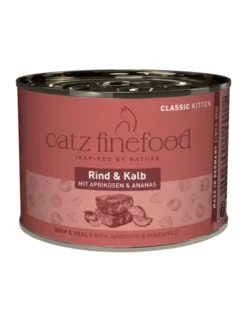 catz finefood Kitten Rind & Kalb 200g
