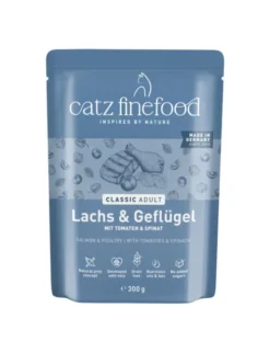 catz finefood Lachs, Geflügel 300g