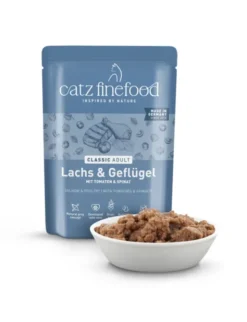 catz finefood Lachs, Geflügel 300g