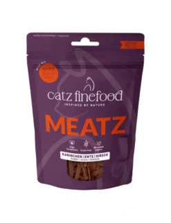catz finefood Meatz Kaninchen, Ente, Hirsch 45g