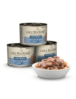 catz finefood RAGOUT in Sauce Lachs & Wildente 190g