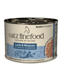 catz finefood RAGOUT in Sauce Lachs & Wildente 190g