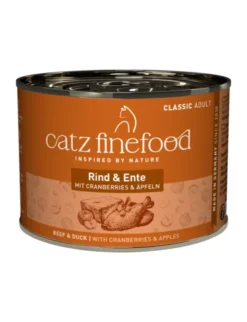 catz finefood Rind & Ente 200g