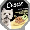 Cesar Garten-Terrine mit Geflügel, garniert mit einer Mischung aus Gemüse und Reis 150g