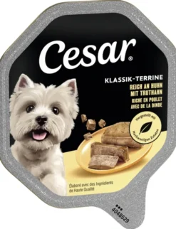 Cesar Klassiker mit Huhn und Truthahn 150g