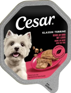 Cesar Klassiker mit Rind und Leber 150g