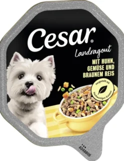 Cesar Landragout mit Huhn, Gemüse und braunem Reis 150g