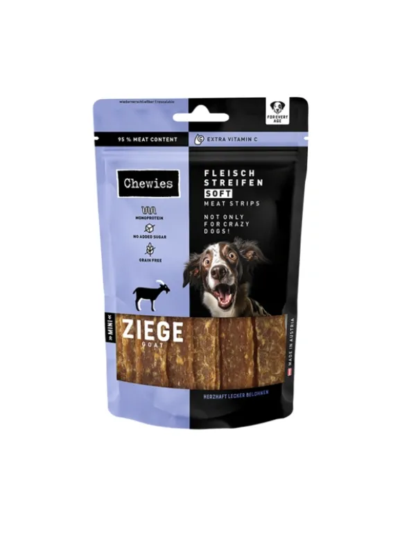 Chewies Fleischstreifen SOFT Mini Ziege 70g