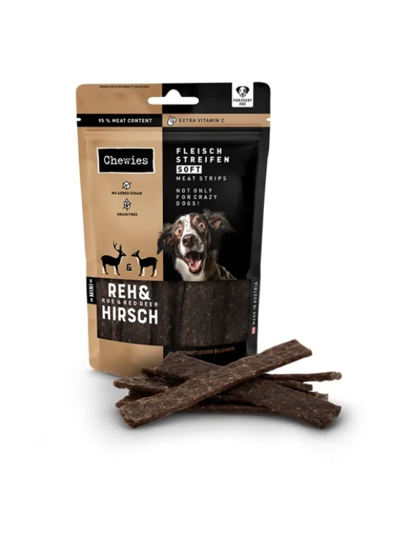 Chewies Fleischstreifen SOFT Mini Reh & Hirsch 70g