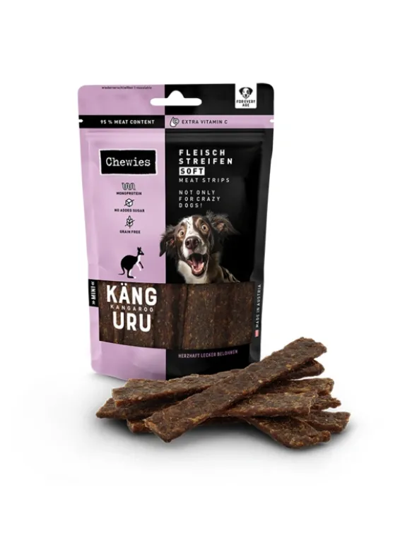 Chewies Fleischstreifen SOFT Mini Känguru 70g