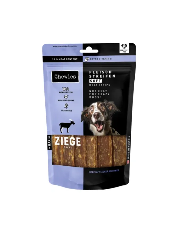 Chewies Fleischstreifen SOFT Maxi Ziege 150g