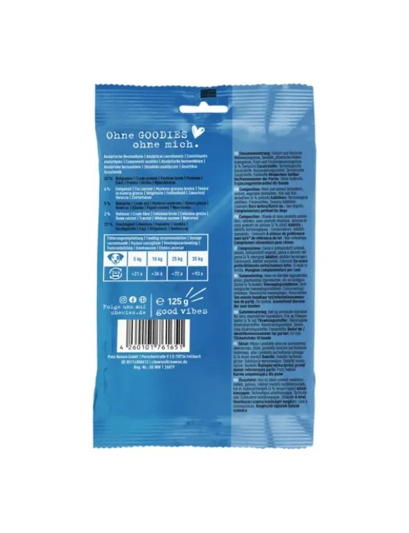Chewies Goodies Mini Lachs 125g