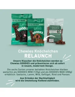 Chewies Goodies Mini Pansen 125g