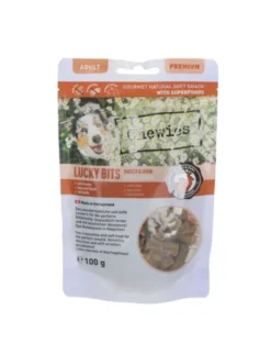 Chewies Lucky Bits Adult Hirsch & Huhn 100g
