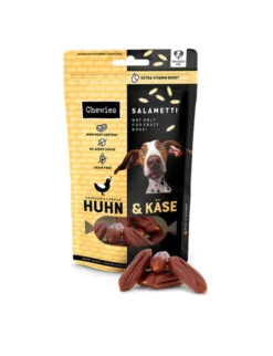 Chewies Salametti Huhn & Käse 60g