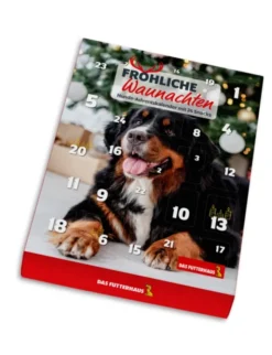 DAS FUTTERHAUS Adventskalender Hund mit 24 Snacks 300g