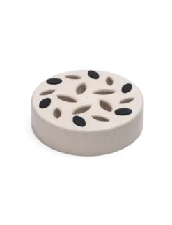 Designed by Lotte Anti-Schling-Napf Pom für Hunde beige 800 ml