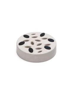 Designed by Lotte Anti-Schling-Napf Pom für Katzen beige
