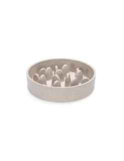 Designed by Lotte Anti-Schling-Napf Pom für Katzen beige