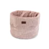 Designed by Lotte Katzen Korb Ribbed rosa