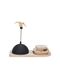 Designed by Lotte Kratz- & Spielturm Maia braun, schwarz
